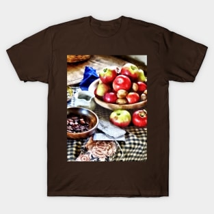 Food - Apples And Nuts T-Shirt